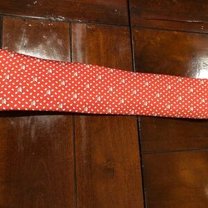 Hermes 100% silk tie